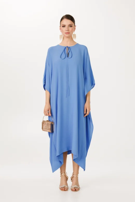 DIY Kaftan Dress Sewing Pattern Farida Plus Size with Detailed Sewing Instructions - Crave Stitch