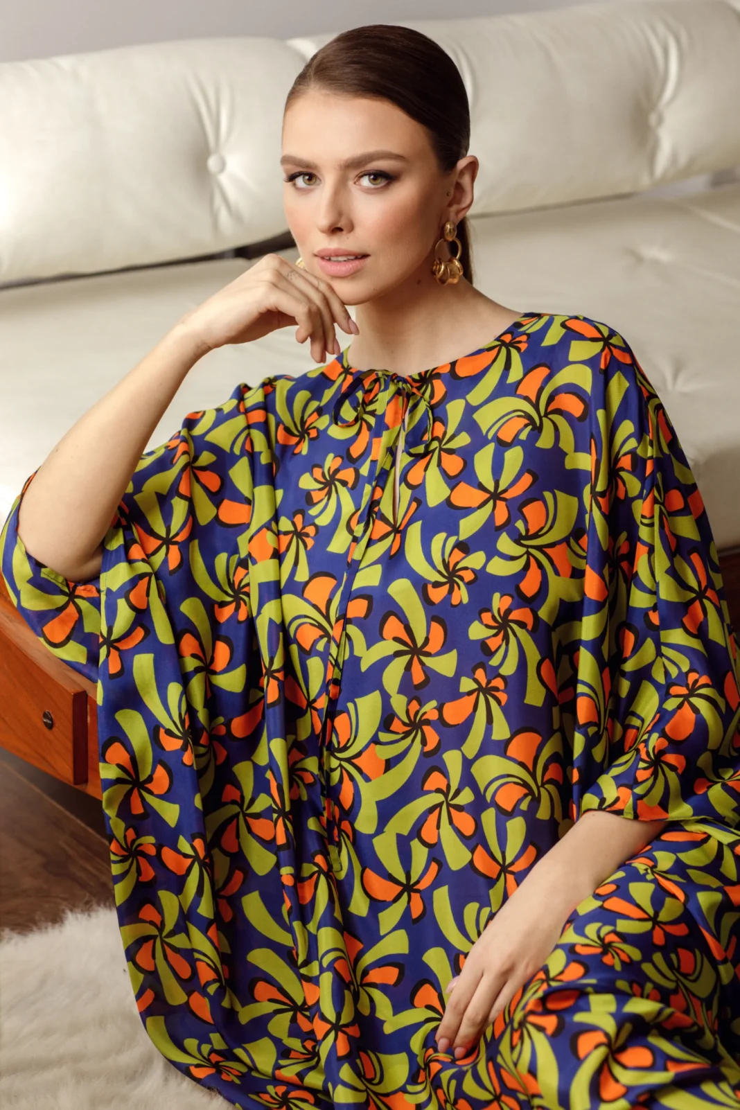 Easy-to-Sew Kaftan Dress Sewing Pattern - ELIZABETH for Beginners from Crave Stitch