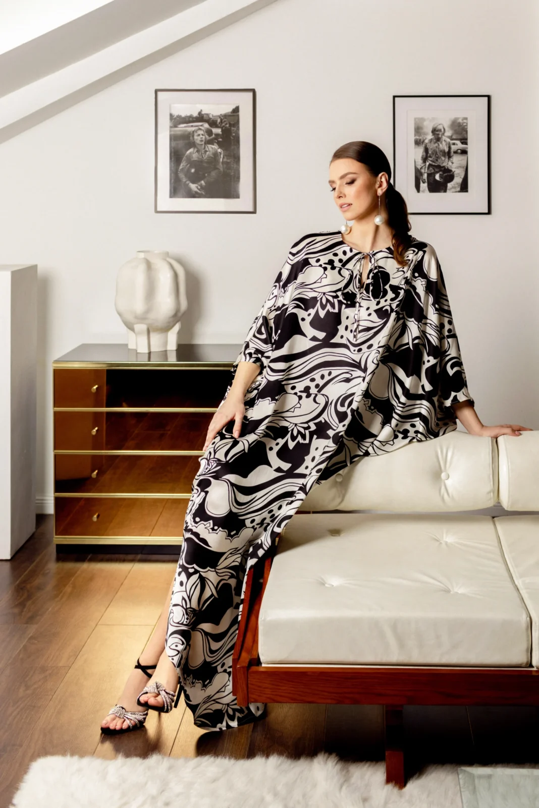 Easy-to-Make Kaftan Dress Sewing Pattern - Elizabeth by Crave Stitch